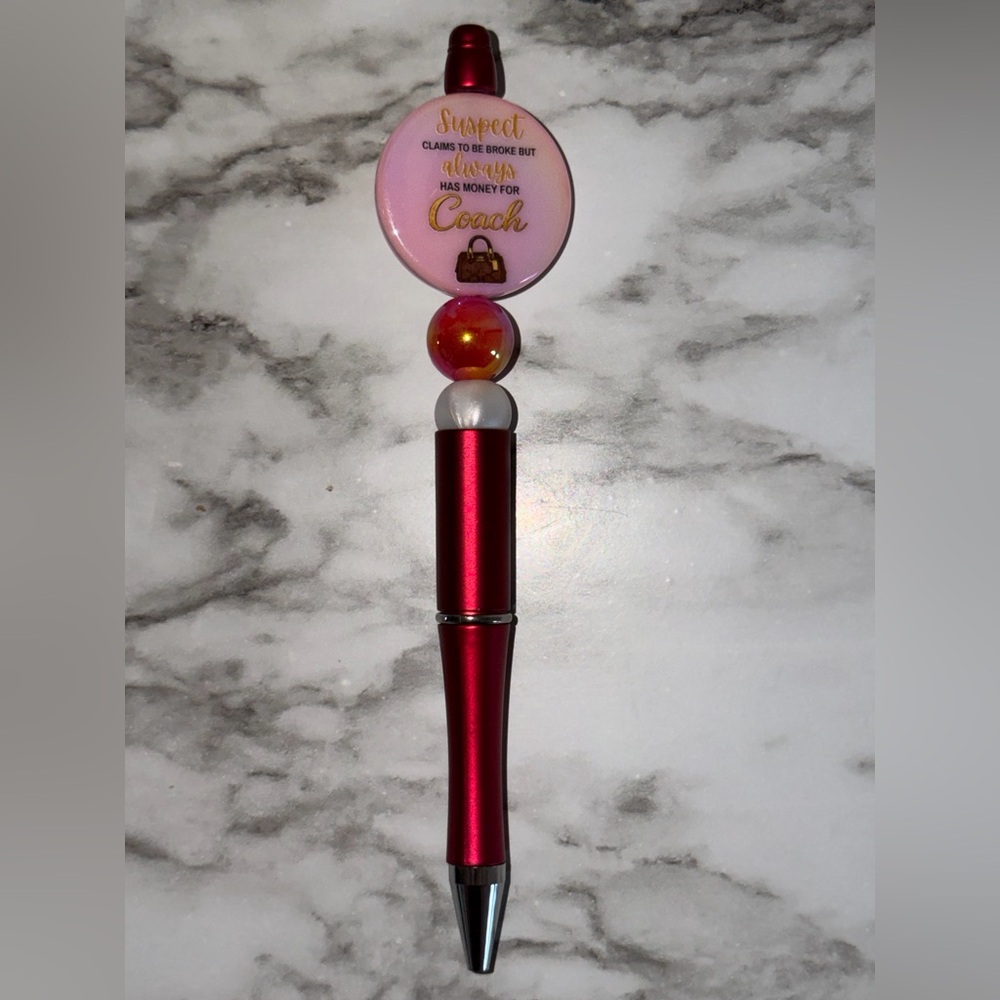 Funny purse pen